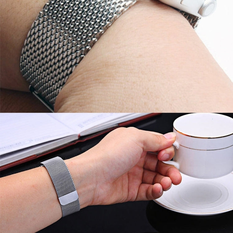 Boucle milanaise magnétique de 18mm, en acier inoxydable, fermeture magnétique, Bracelet de verrouillage pour Huawei Watch Band 5, Milanese Loop