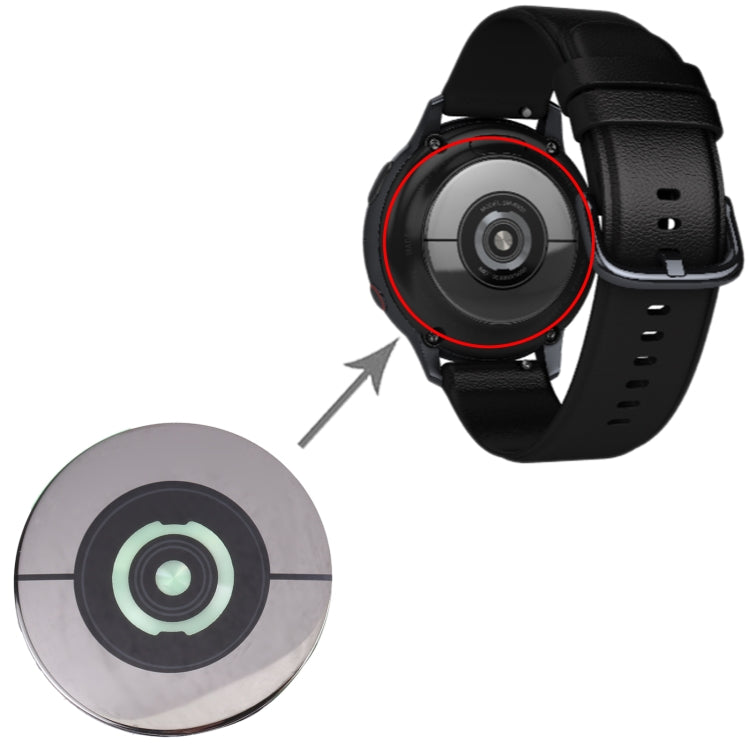Couvercle de lentille arrière en verre, pour Samsung Galaxy Watch Active 2 SM-R830, SM-R830