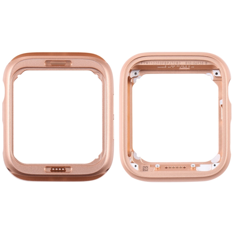 Pour Apple Watch Series SE 2022 Plaque de lunette en acier inoxydable de 44 mm
