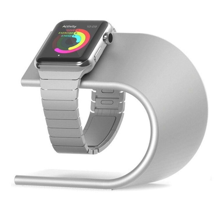 Support de chargeur de support en aluminium en forme de U pour Apple Watch 38mm/42mm