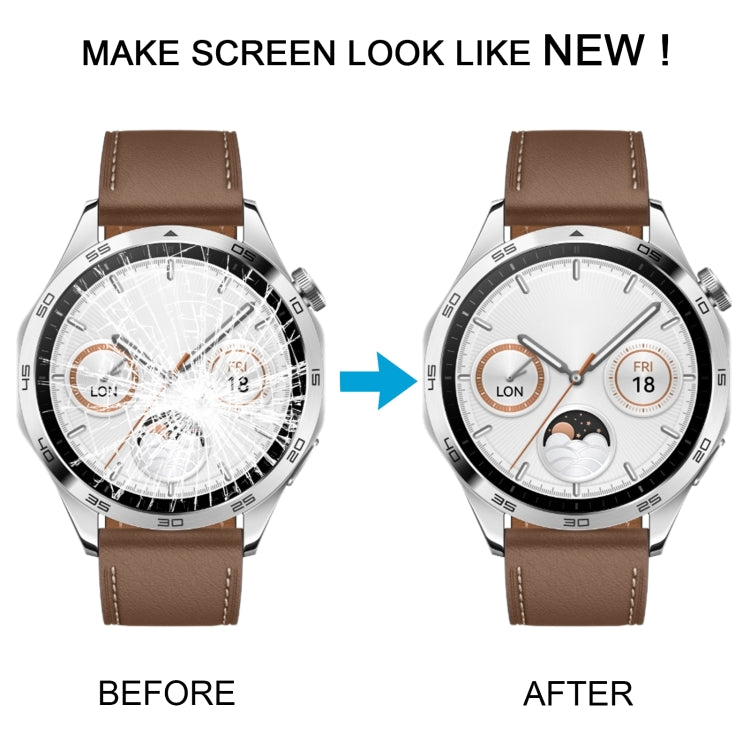 Lentille extérieure en verre pour écran avant d'origine, pour Huawei Watch GT 4 41mm