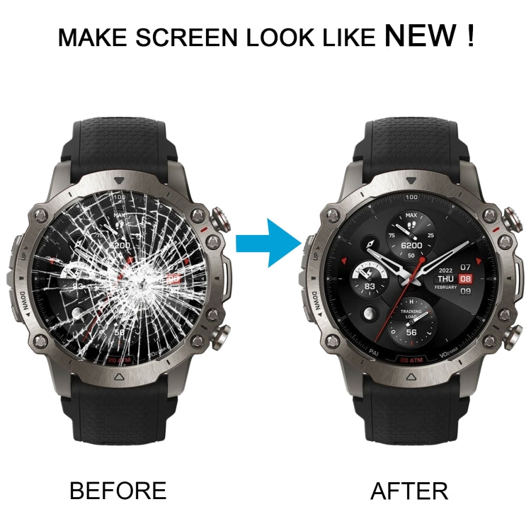 Pour écran LCD d'origine Amazfit Falcon avec assemblage complet de numériseur