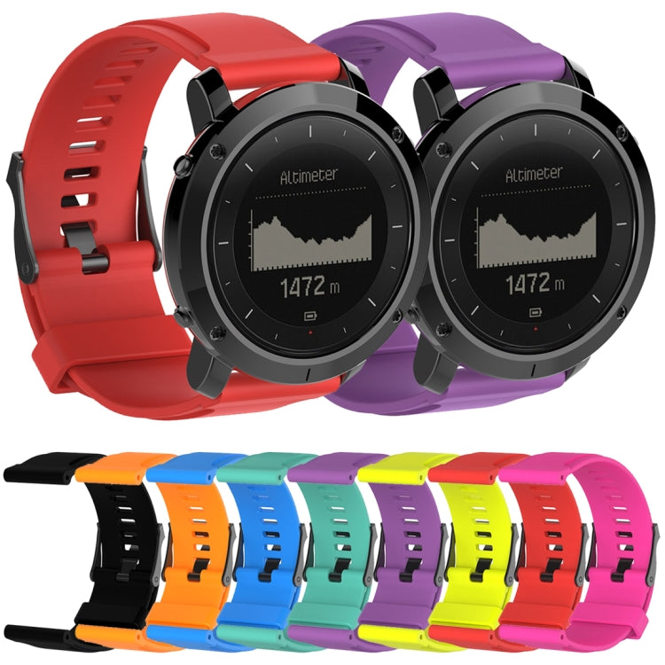 Bracelet de montre en silicone pour SUUNTO Traverse