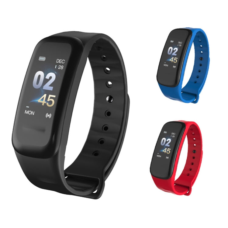 TLW B1 Plus Fitness Tracker 0,96 pouces Écran couleur Bluetooth 4.0 Bracelet intelligent, IP67 étanche, prise en charge du mode sport / moniteur de fréquence cardiaque / moniteur de sommeil / rappel d'informations, B1 Black, B1 Blue, B1 Red