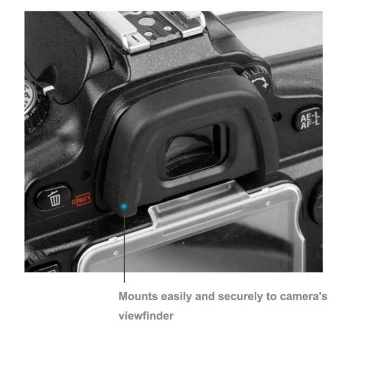 Oculaire EC-21 pour Nikon D7000 / D750 / D610 / D600 / D300 / D200 / D80 / D90