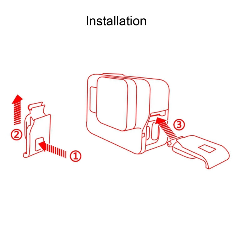 Couvercle de porte d'interface latérale pour GoPro HERO5, pièce de réparation