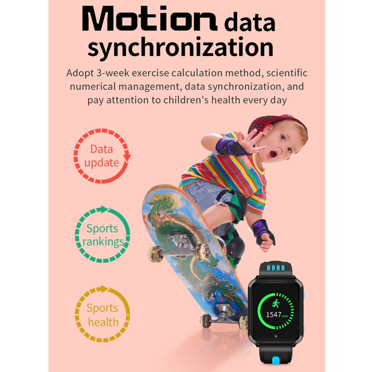 H1(1+8) 1,54 pouces Full-fit Screen Dual Cameras Smart Phone Watch, Prise en charge de la carte SIM / Suivi GPS / Trajectoire en temps réel / Surveillance de la température