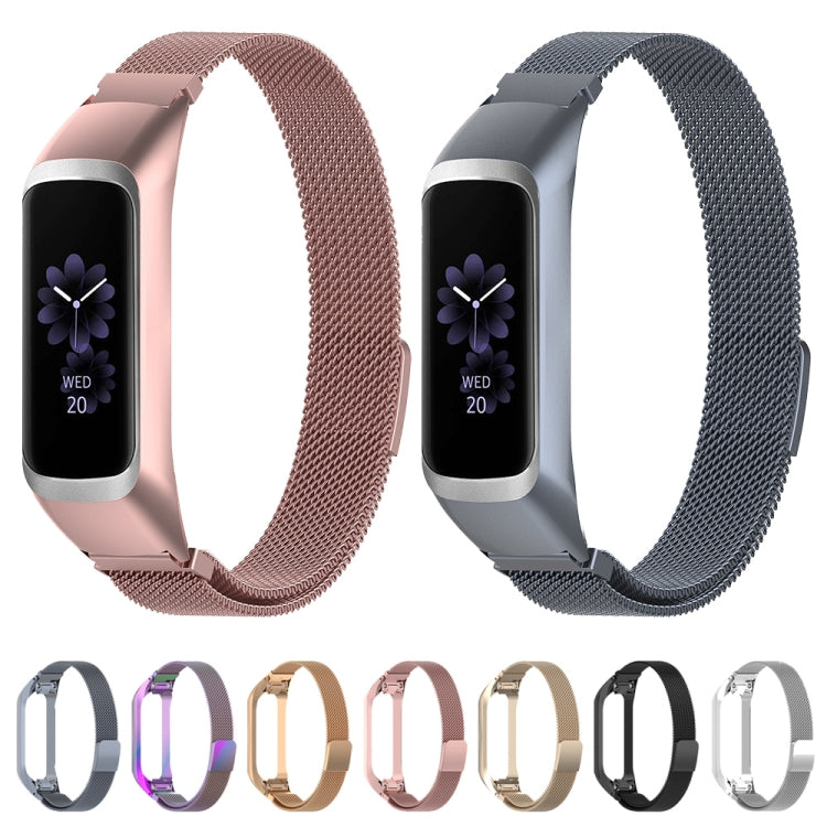 Pour Samsung Galaxy Fit 2 SM-R220 Bracelet de remplacement milanais