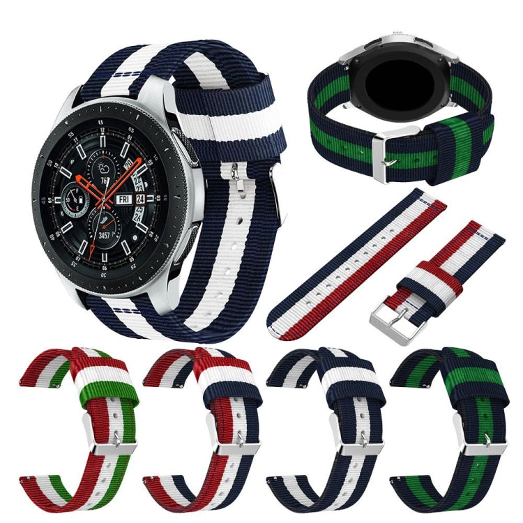 Pour Samsung Galaxy Watch4 40/44mm & Watch4 Classic 42/46mm Bracelet de remplacement en nylon fendu Bracelet de montre