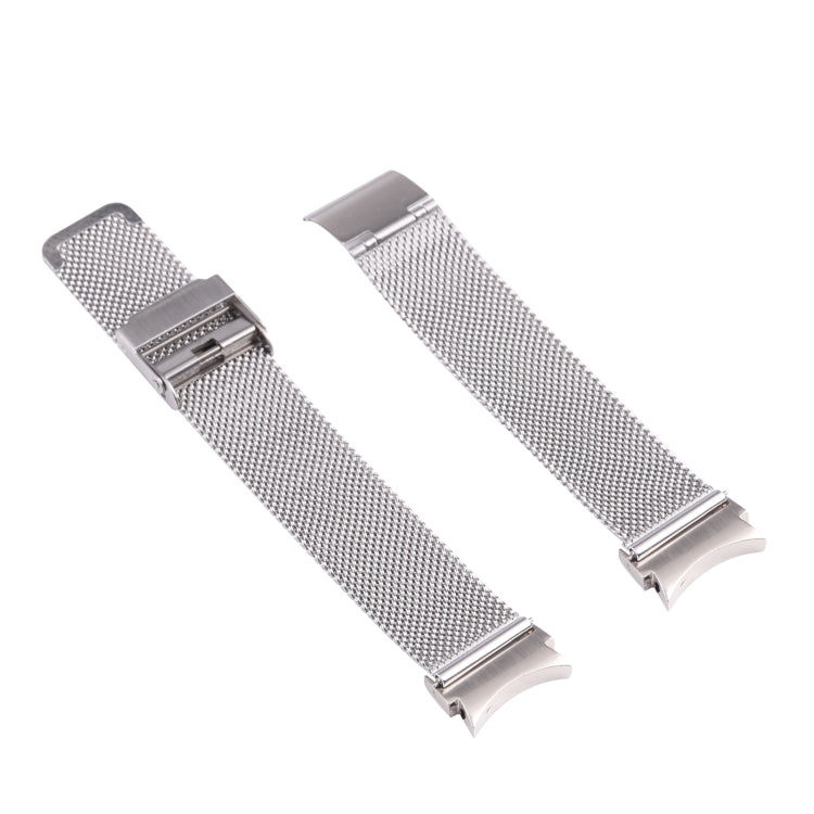 Bracelet de montre milanais à double boucle d'assurance, For Fitbit Charge 4, For Samsung Galaxy Watch4 40mm/44mm