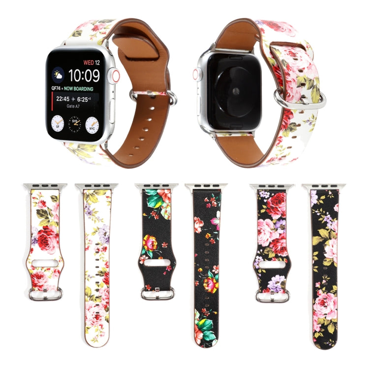 Bracelet de montre à fleurs, For Apple Watch Series, For Apple Watch Series 5