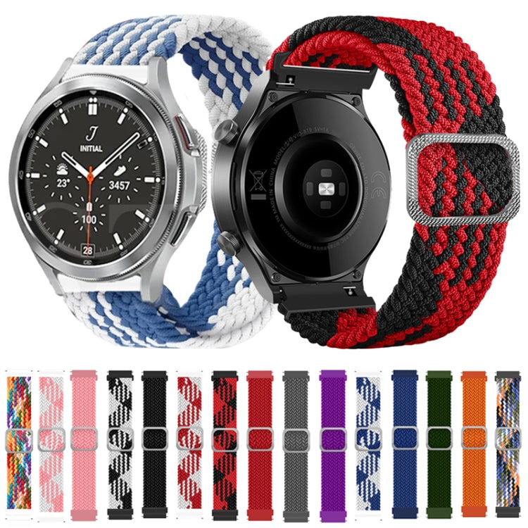 Bracelet de montre élastique en nylon tressé, For Samsung Galaxy Watch4 40mm/44mm, For Samsung Galaxy Gear S3