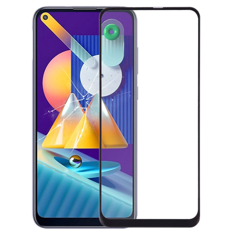 Lentille en verre extérieure de l'écran avant avec adhésif optiquement transparent OCA pour Samsung Galaxy