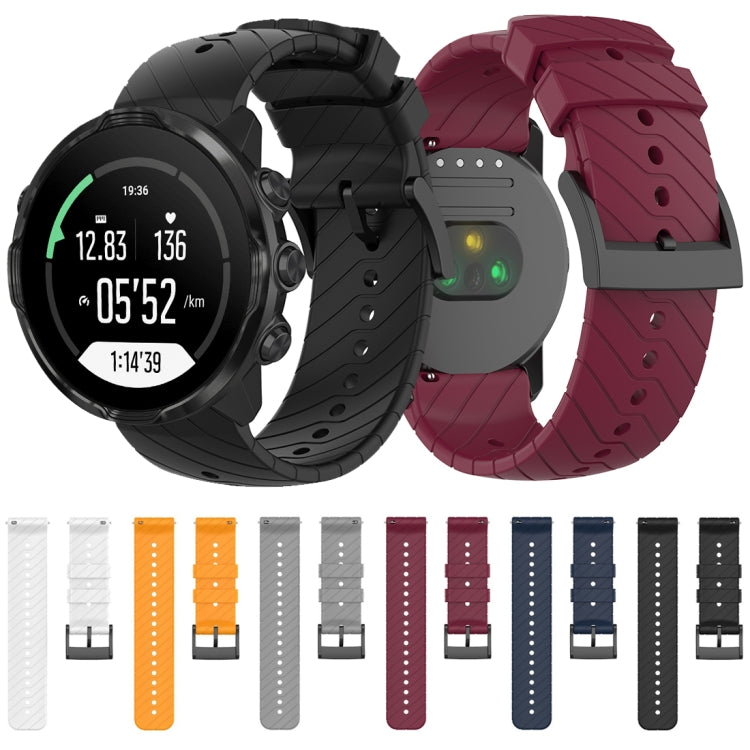 Bracelet en silicone éclair, For Suunto 7