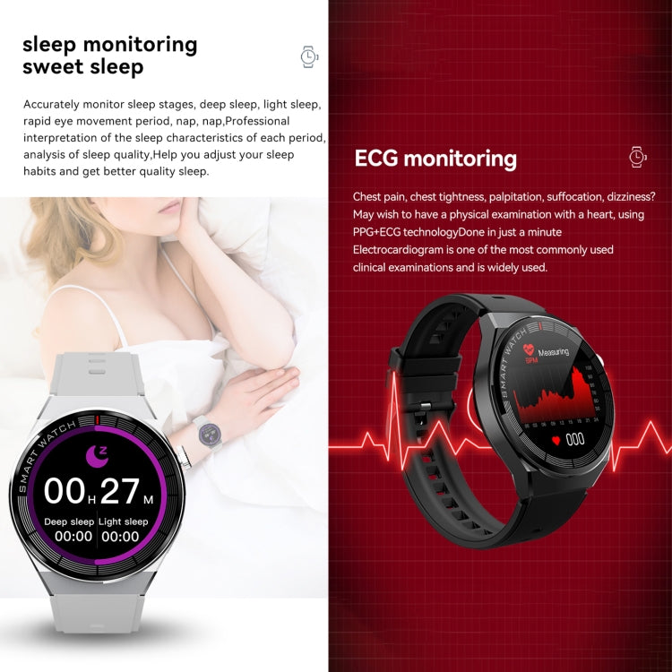Montre intelligente GW69 Plus, prise en charge des appels BT/fréquence cardiaque/pression artérielle/oxygène sanguin