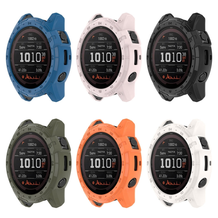 Boîtier de montre en TPU Armor Hollow, For Garmin Enduro2 / Tactix7