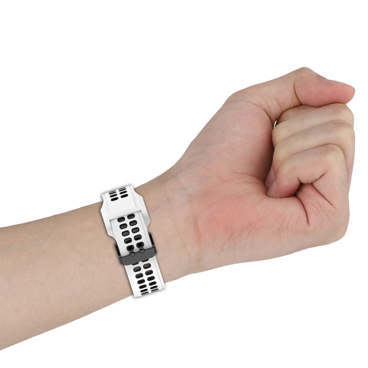 Bracelet de montre en silicone à double rangée à dégagement rapide, For Garmin Descent G1 / Coros Vertix 22mm, For Garmin Enduro / Coros Vertix 2 26mm