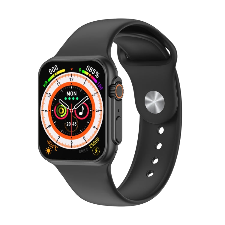 Montre intelligente à écran TFT W8 Ultra 2,02 pouces, prise en charge étanche IP68 surveillance de la fréquence cardiaque et de l'oxygène sanguin/modes sportifs multiples