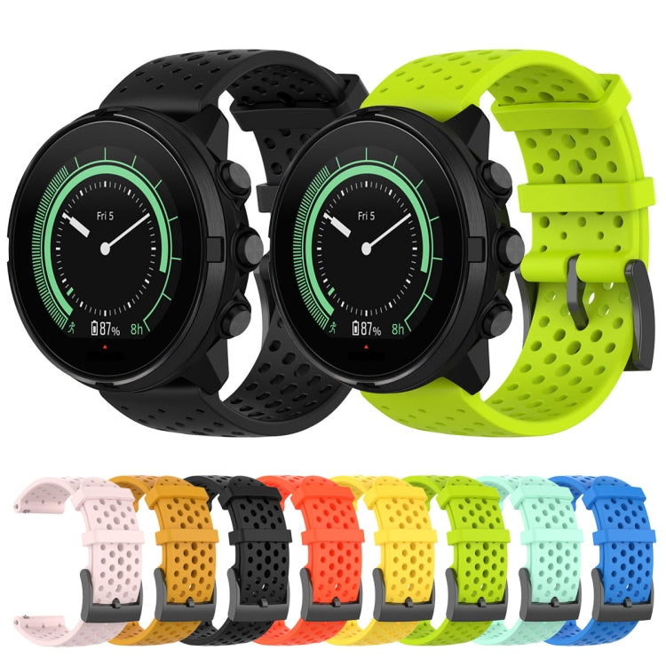 Pour le bracelet en silicone respirant Suunto 9, exclure le sujet