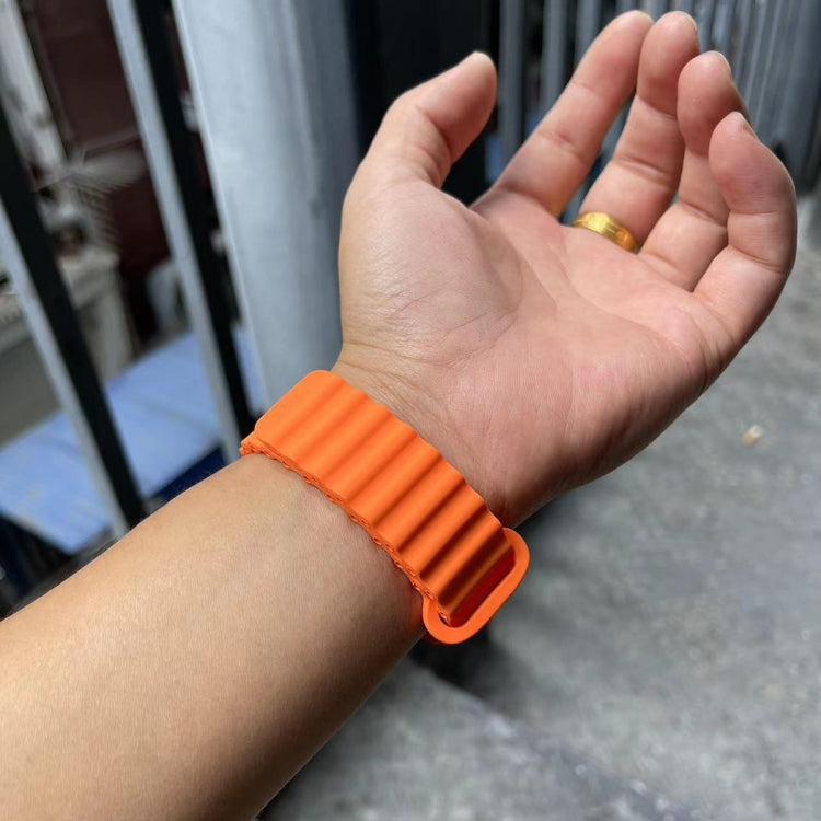 Bracelet de montre en silicone, For Apple Watch Ultra 49mm / Series 8&7 45mm / SE 2&6&SE&5&4 44mm, For Apple Watch Series 8&7 41mm / SE 2&6&SE&5&4 40mm / 3&2&1 38mm