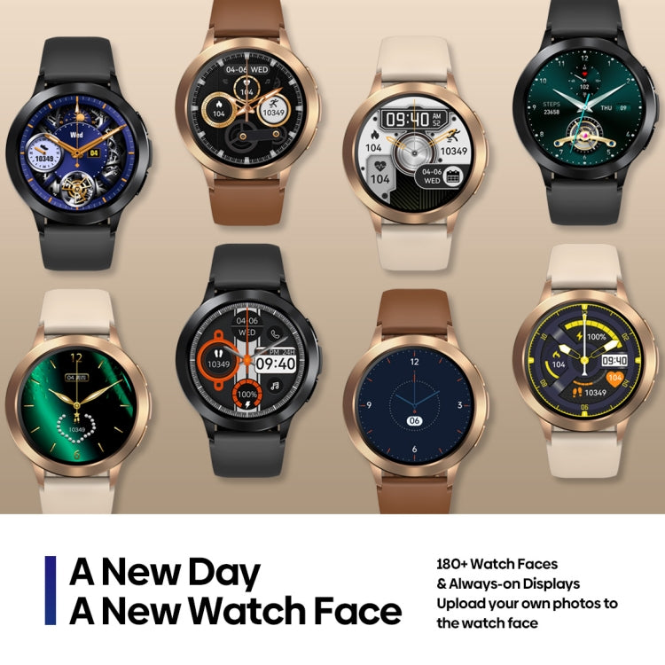 Zeblaze Btalk 2 La montre intelligente HD à écran rond de 1,3 pouces prend en charge les appels vocaux / la surveillance de la santé