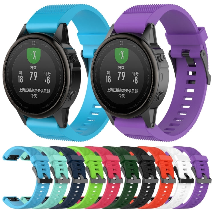 Pour Garmin Fenix 5S (20mm) Bracelet de remplacement en silicone Bracelet de montre