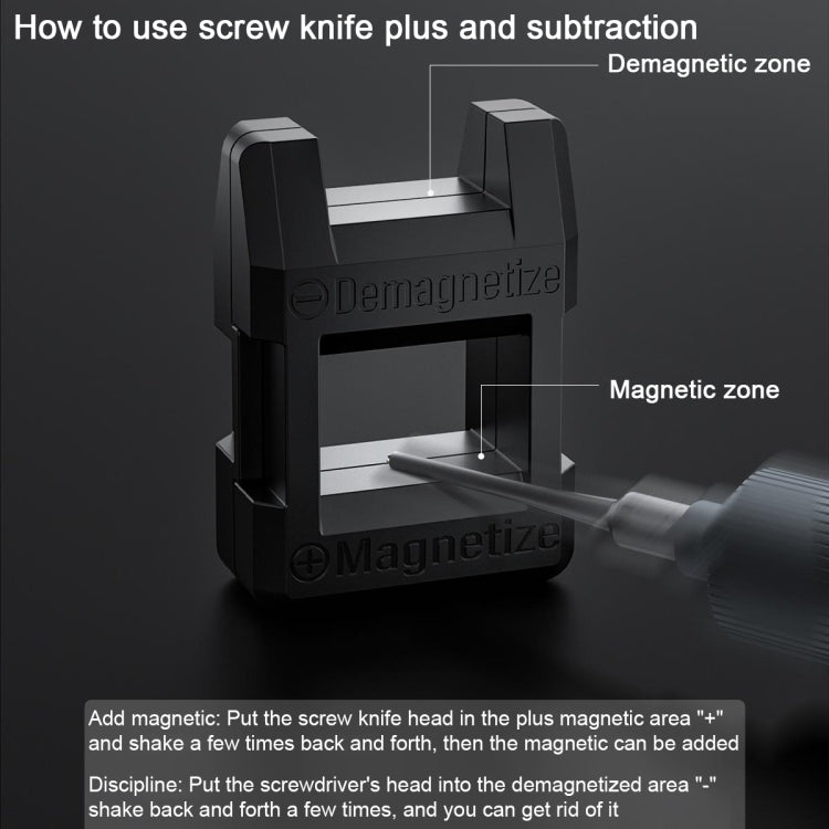Plateau de rangement spécial à vis pour téléphone portable à conception magnétique Qianli