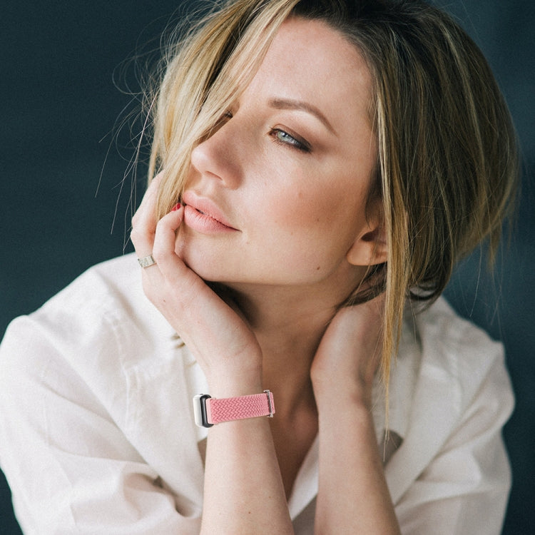 Bracelet de montre à boucle tressée en nylon, For Huawei Band 8