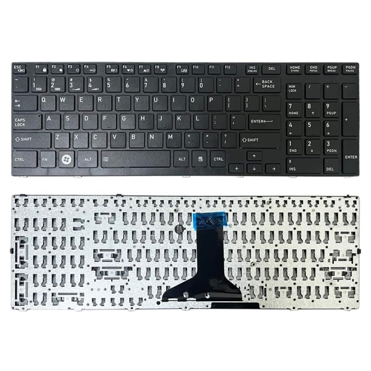 Clavier d'ordinateur portable avec cadre