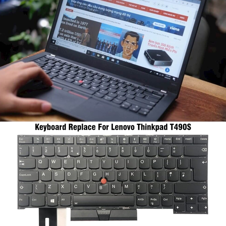 Clavier d'ordinateur portable version britannique