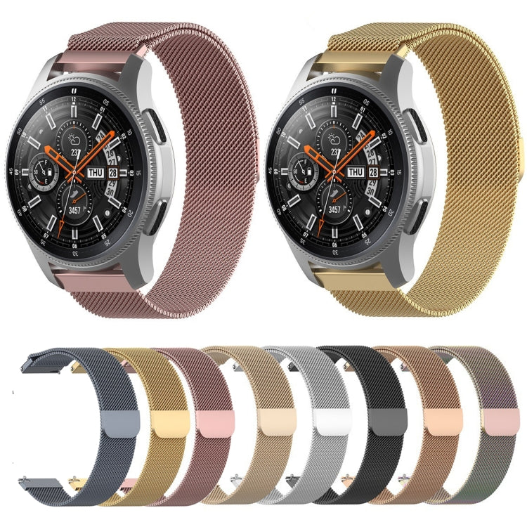 Pour Huami Amazfit GTS 20mm milanais bracelet de remplacement en métal magnétique bracelet de montre, 20mm