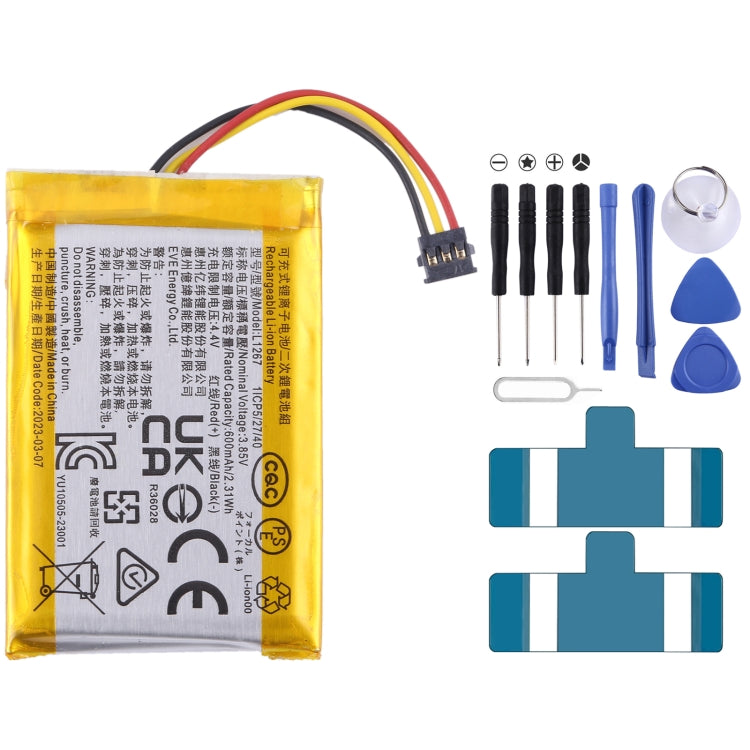 Remplacement de la batterie, For EVE SmartWatch, For EVE 472640GH