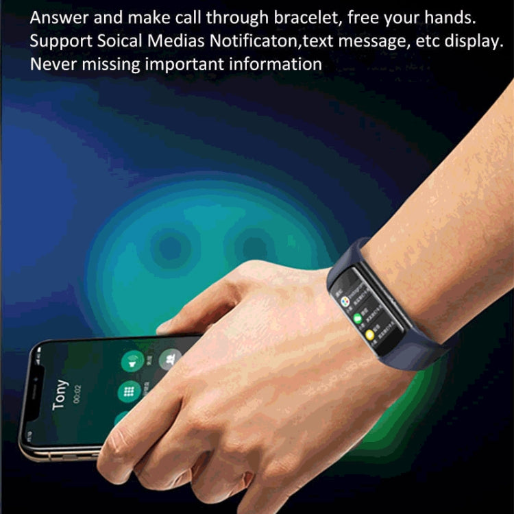 Le bracelet intelligent SPOVAN H8 avec écran TFT HD de 1,47 pouces prend en charge les appels Bluetooth/la surveillance de l'oxygène dans le sang