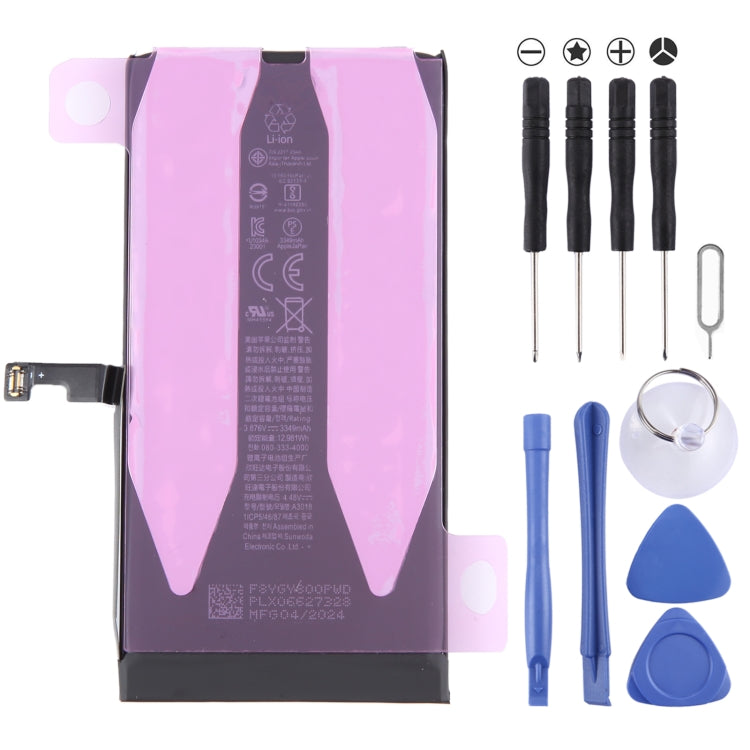 Remplacement de la batterie, For iPhone 15 Pro Max A3121 4422mAh, For iPhone 15 Pro A3011 3274mAh, For iPhone 15 Plus A3039 4383mAh, For iPhone 15 A3018 3349mAh