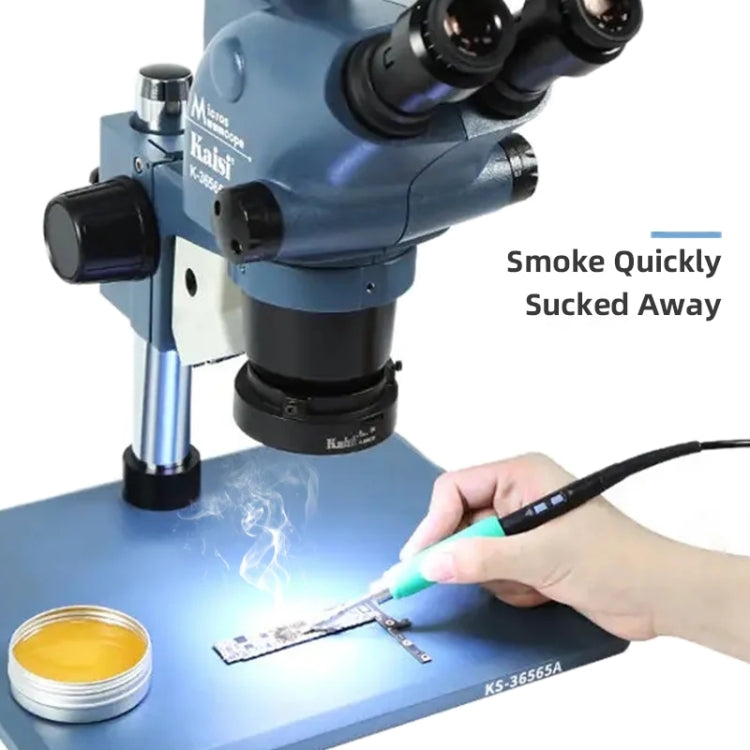 Kaisi MaT – ventilateur d'extraction de fumée à angles réglables, adapté aux Microscopes des séries 6565/7045/7050