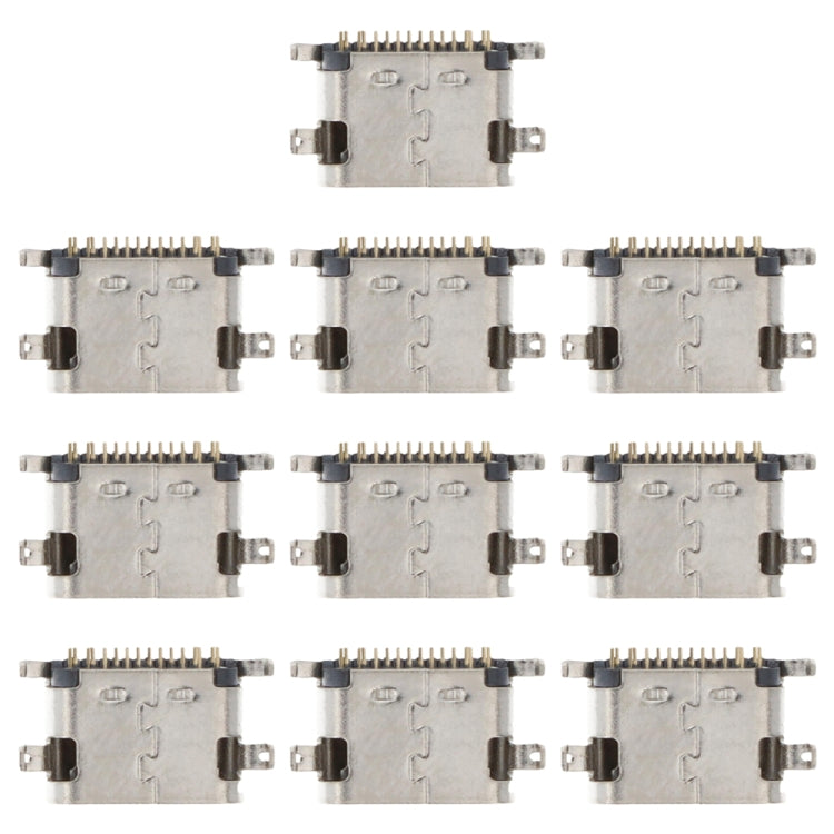 Connecteur de port de charge 10 pièces, For Alcatel 3T 10 2020 8094, For Alcatel 1T 10 2020 8092
