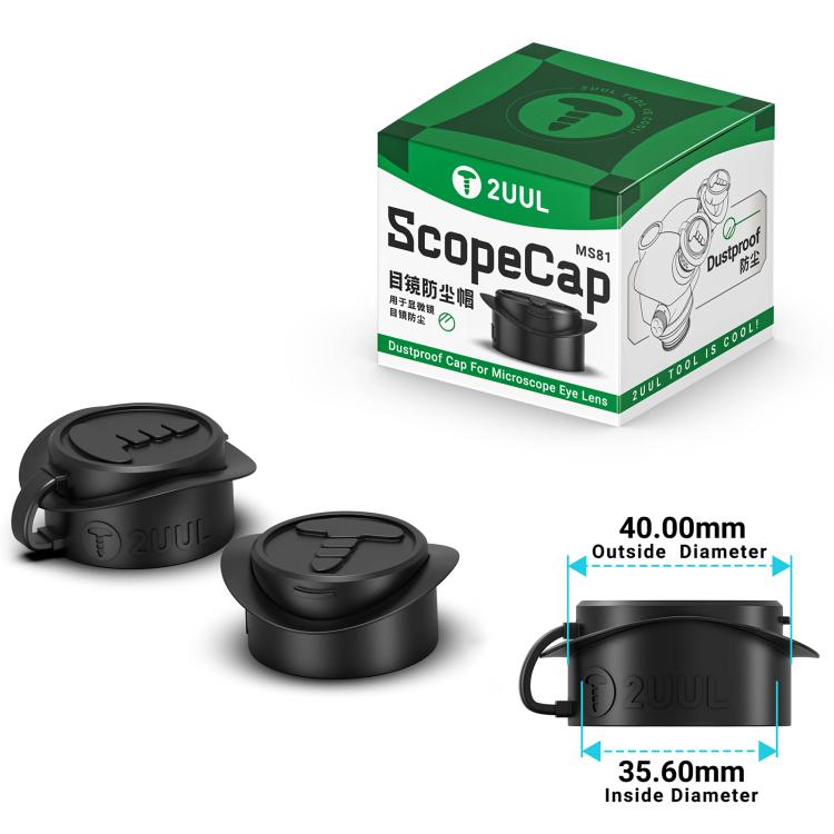 Capuchon anti-poussière ScopeCap MS81 2uul