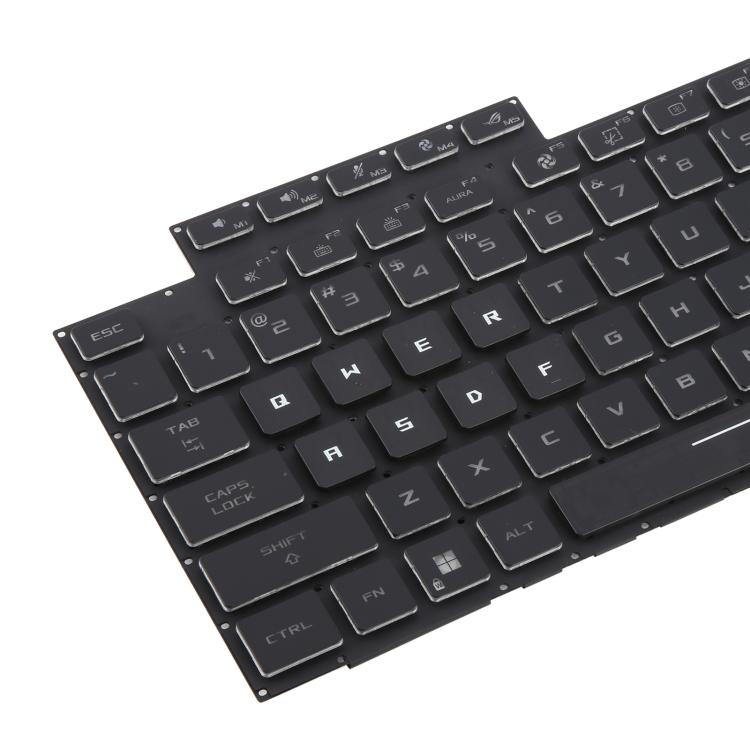 Clavier rétroéclairé couleur version américaine pour ordinateur portable Asus ROG Strix G16 G614 G614JU G634 G634JY 2023, G16 (Colorful)