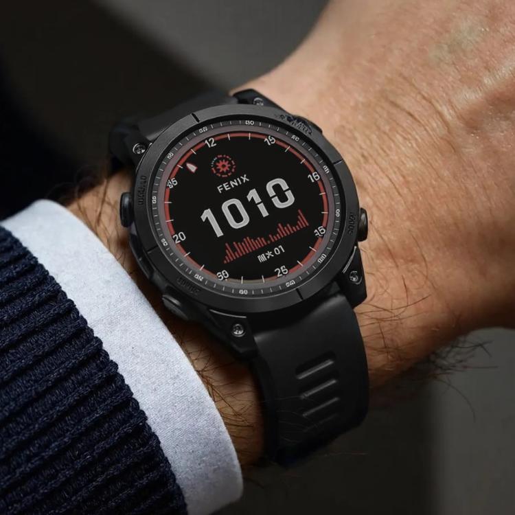 Bracelet de montre sport en silicone couleur unie xDfind, For Gamin 26mm, For Gamin 22mm