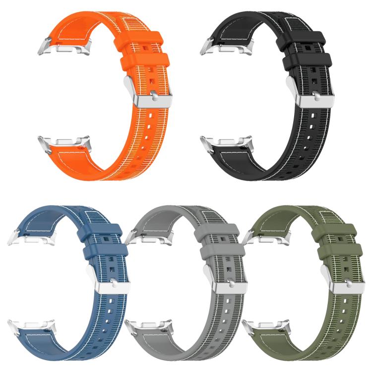 Bracelet de montre hybride en nylon tressé et silicone xDfind, For Samsung Galaxy Watch 8 / 8 Classic 22mm