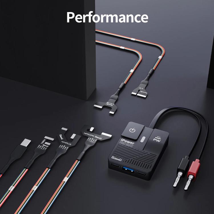 Câble d'alimentation CC QianLi iPower Pro Max FPC de 8e génération pour iPhone 6-16 Pro Max (16e exclu), QianLi Generation 8th iPower Pro Max