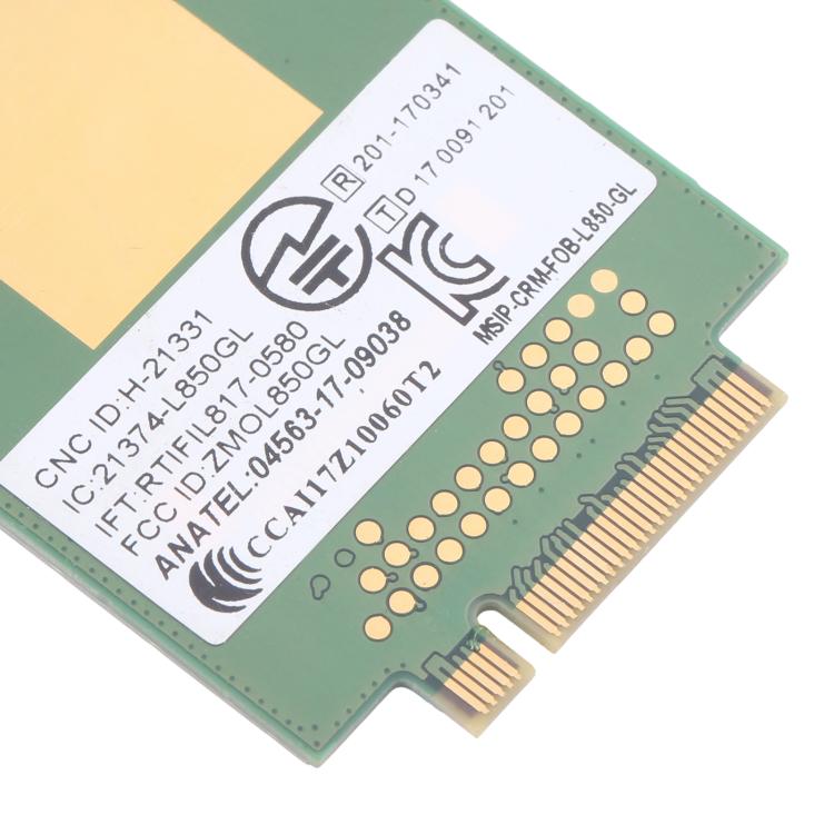 Module sans fil 4G L850-GL pour Lenovo Thinkpad X380 X390 L480 T480 T580 T14 X1C 01AX792, L850-GL 4G