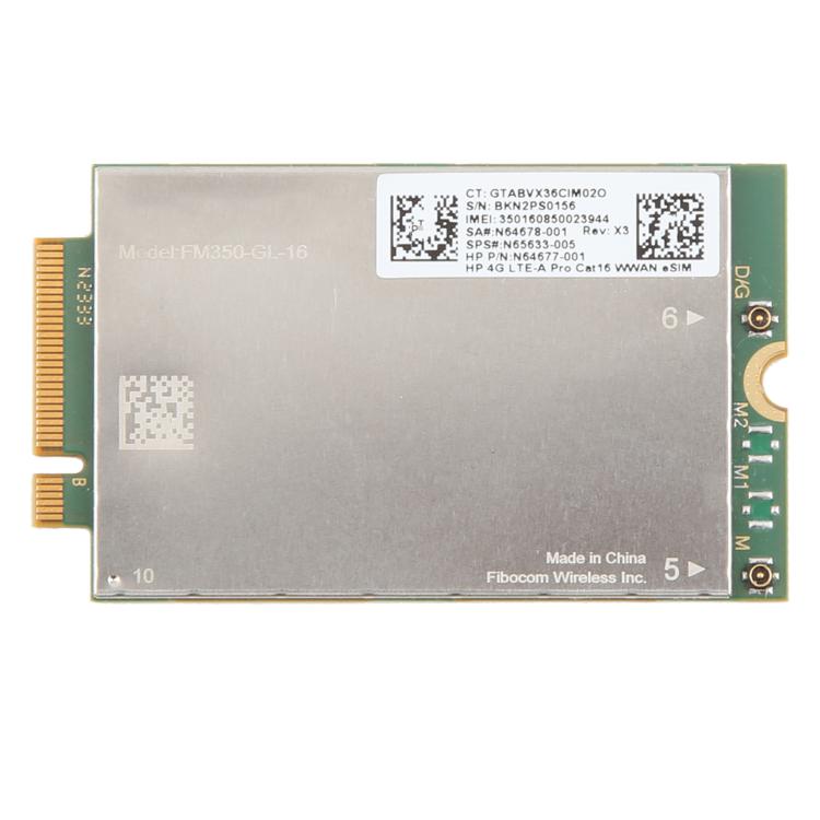 Module sans fil 4G FM350-GL-16 pour HP X14 X16 830 840 855 860, With Text, Without Text