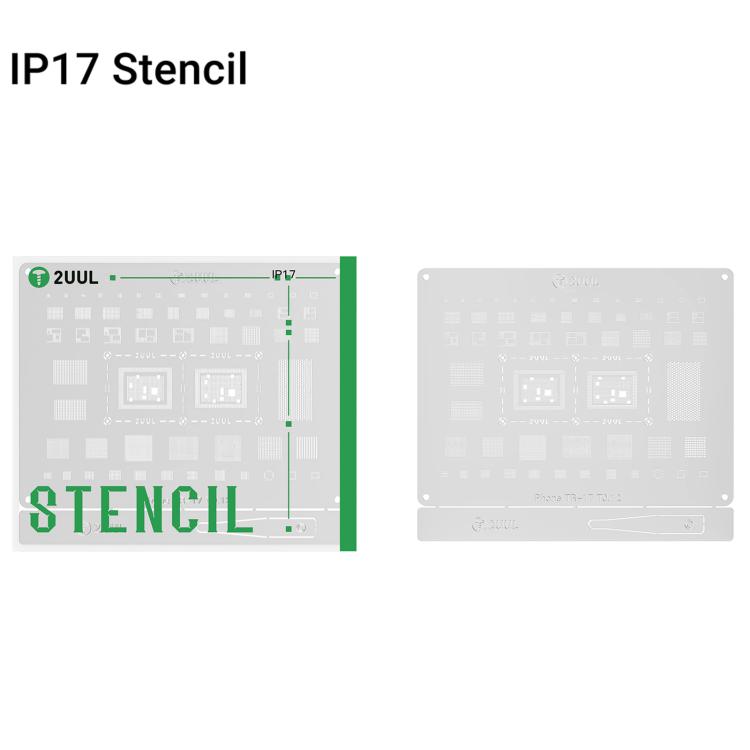 Pochoir de rebillage BGA pour processeur 2UUL BG03 0,12 mm pour iPhone 17