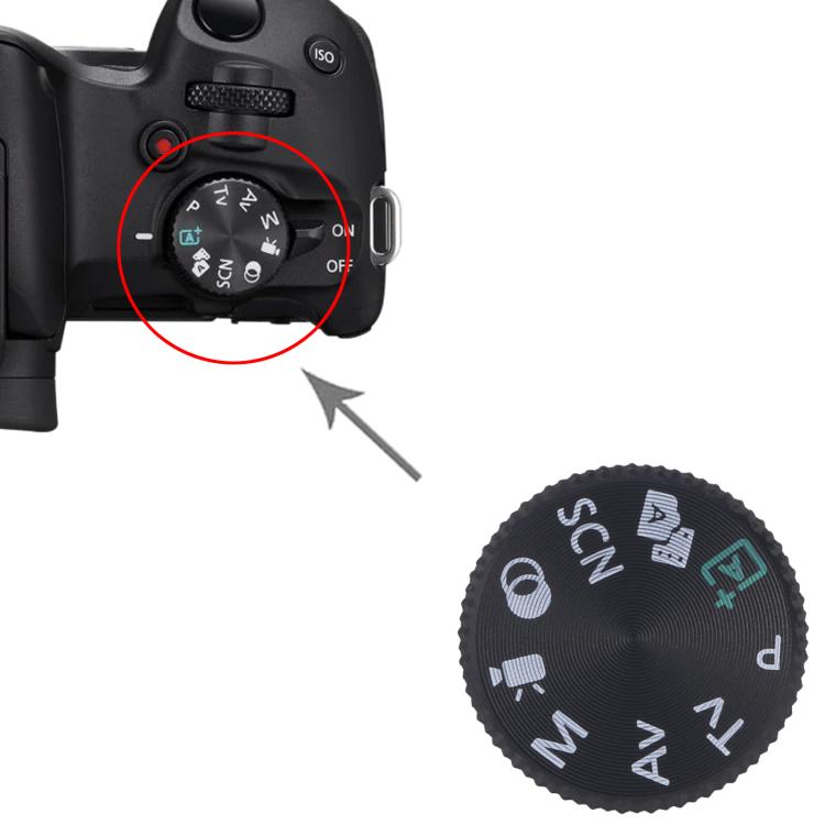 Sélecteur de mode, For Canon EOS R50