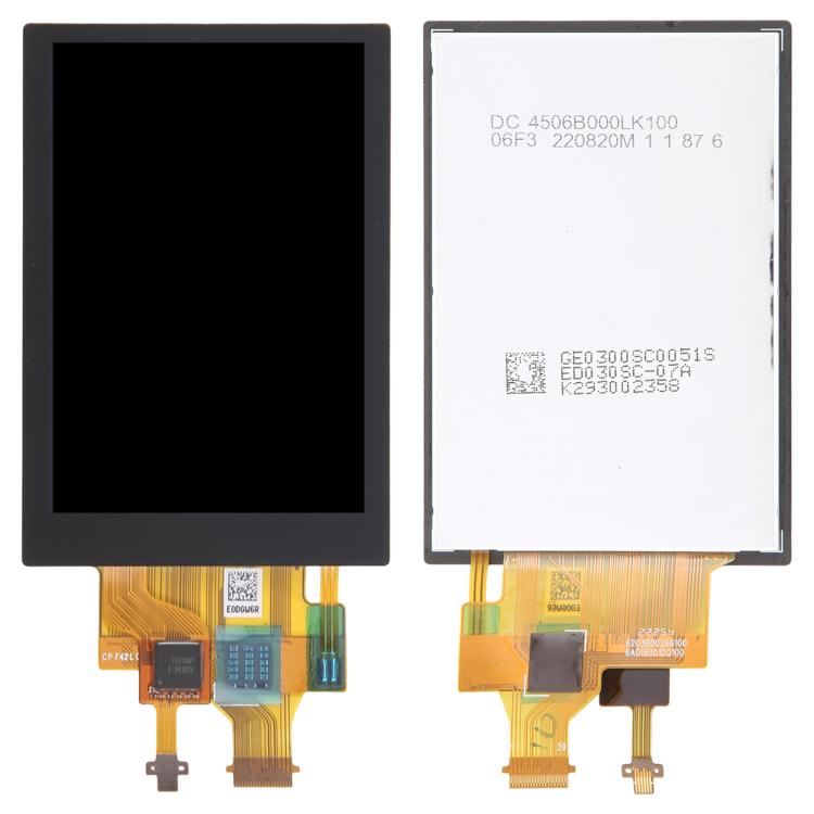 Écran LCD d'origine avec numériseur et rétroéclairage, For Sony Alpha 7C II, For Sony ILCE-A6700, For Sony ZV-E1, For Sony Alpha 7 IV / ILCE-7M4