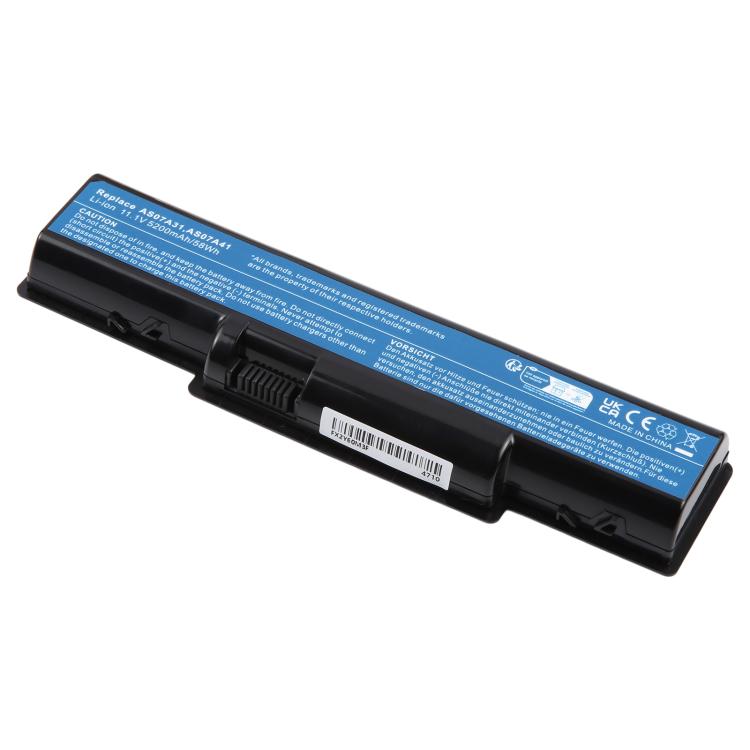 Batteries pour ordinateur portable 11,1 V 5 200 mAh 58 Wh (référence 4710) compatibles avec les modèles Acer 4730, 4736zg, 4930g et 4920 (AS07A31 et AS07A4)., For Acer 4730 4736zg 4930g 4920 AS07A31 AS07A4