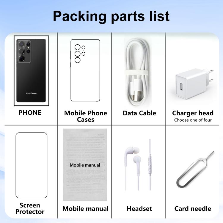 S25 Ultra / B9T, 4 Go + 64 Go, écran 6,75 pouces, Android 10, processeur quadricœur MTK6739, réseau : 4G, OTG, double SIM, EU Plug, US Plug, UK Plug, AU Plug