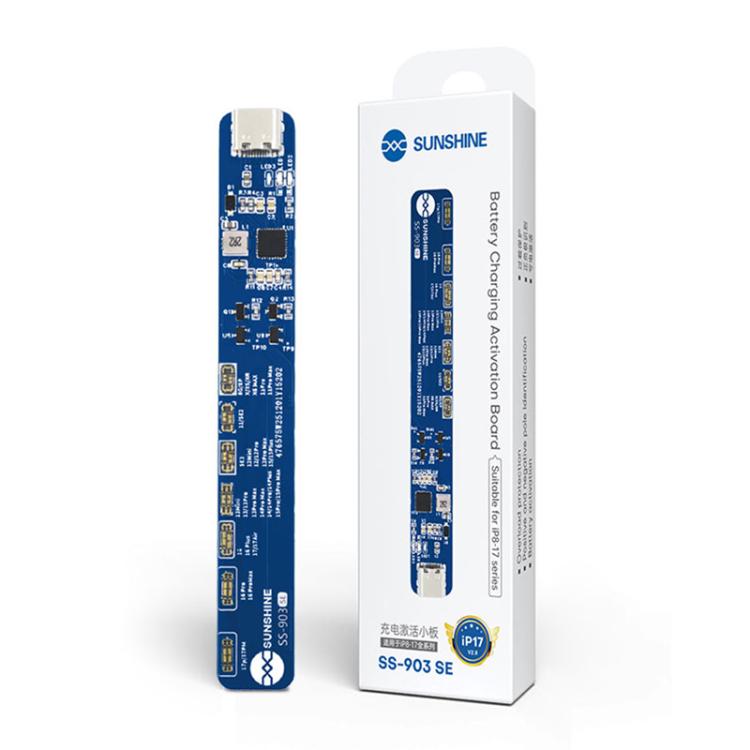 Carte d'activation de charge de batterie SUNSHINE SS-903 SE pour iPhone 8-16 Pro Max / SE2 / SE3