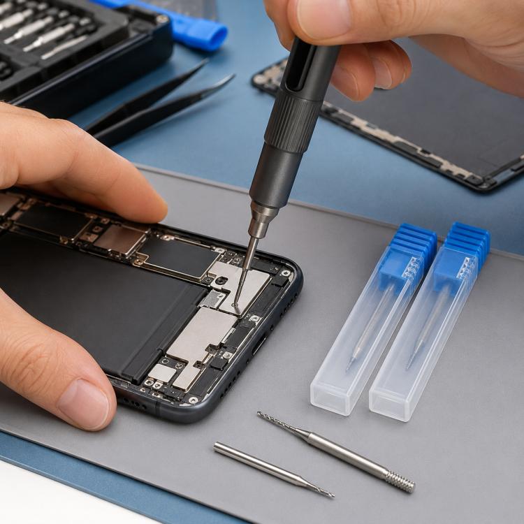 Kit d'extraction de vis de téléphone (foret de 2,35 mm + embout extracteur)